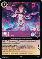 Belle Lorcana card