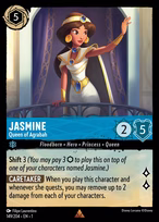 Jasmine Lorcana card