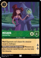 Megara Lorcana card