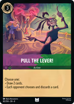 Pull the Lever! Lorcana card