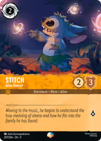 Stitch Lorcana card