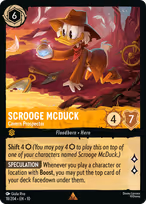 Scrooge McDuck Lorcana card