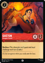 Gaston Lorcana card
