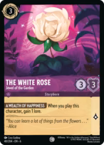 The White Rose Lorcana card
