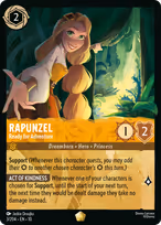 Rapunzel Lorcana card