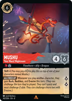 Mushu Lorcana card