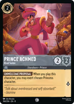 Prince Achmed Lorcana card