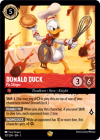 Donald Duck Lorcana card