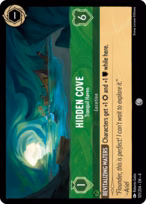 Hidden Cove Lorcana card