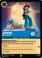 Jasmine Lorcana card