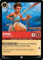 Moana Lorcana card