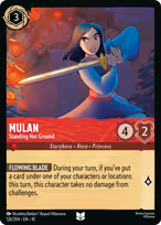 Mulan Lorcana card