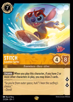 Stitch Lorcana card