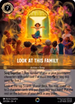 Look at This Family Lorcana card