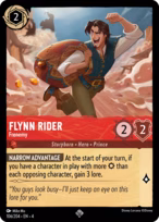 Flynn Rider Lorcana card