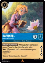Rapunzel Lorcana card