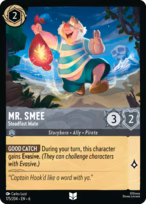 Mr. Smee Lorcana card