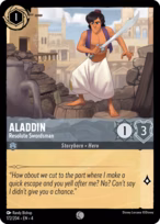 Aladdin Lorcana card