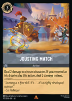 Jousting Match