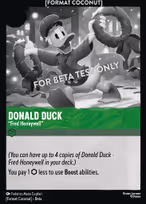 Donald Duck - Fred Honeywell