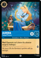 Aurora Lorcana card