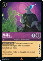 Hades Lorcana card
