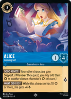 Alice Lorcana card