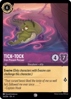 Tick-Tock Lorcana card
