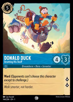 Donald Duck Lorcana card