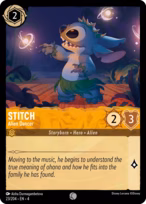 Stitch Lorcana card