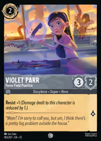 Violet Parr - Force Field Practice
