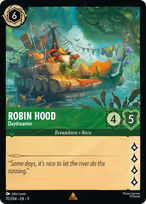 Robin Hood Lorcana card