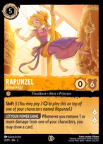 Rapunzel Lorcana card