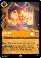 Aurora Lorcana card