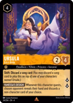 Ursula Lorcana card