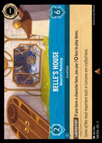 Belle's House Lorcana card