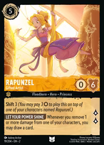 Rapunzel Lorcana card