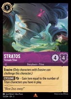 Stratos Lorcana card