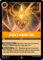 Queen's Sensor Core Lorcana card