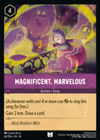 Magnificent, Marvelous