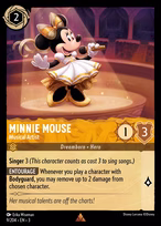 Minnie Mouse Lorcana card