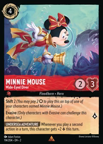 Minnie Mouse Lorcana card