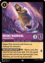 Bruno Madrigal Lorcana card