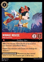 Minnie Mouse Lorcana card