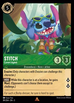 Stitch Lorcana card
