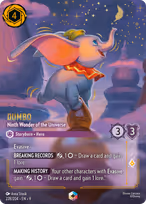 Dumbo Lorcana card