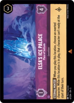 Elsa's Ice Palace Lorcana card