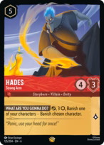 Hades Lorcana card