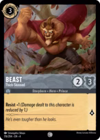 Beast Lorcana card