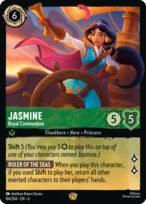 Jasmine Lorcana card